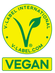 logo certyfikatu V-Label Vegan